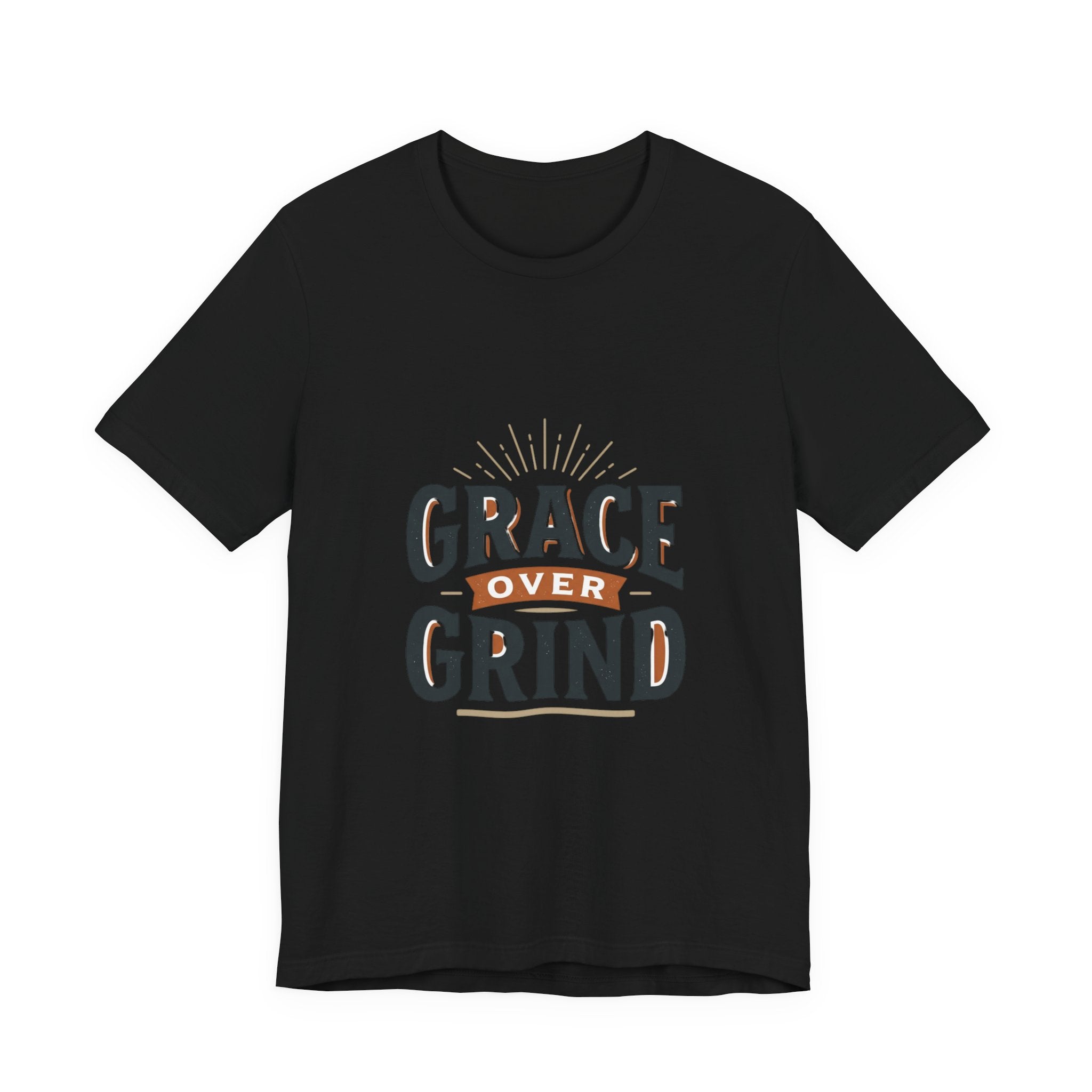 Grace Over Grind Tee | faith streetwear, washed vintage bold type